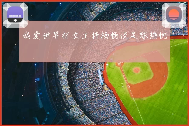 我爱世界杯女主持杨畅谈足球热忱