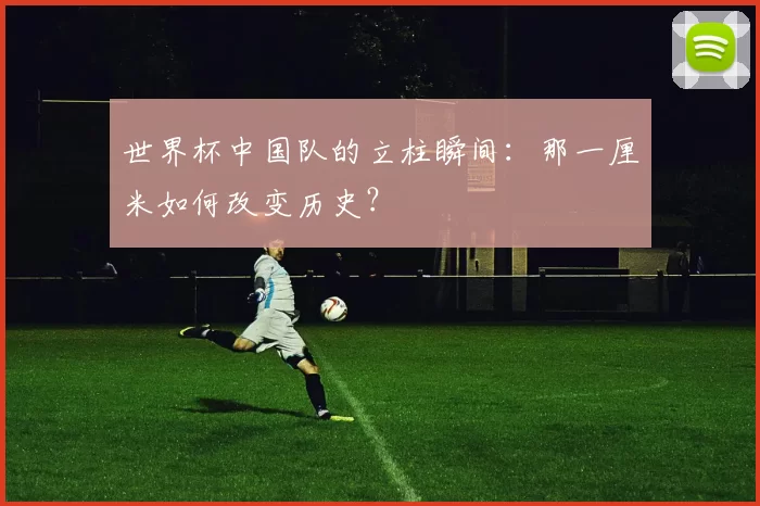 世界杯中国队的立柱瞬间:那一厘米如何改变历史?