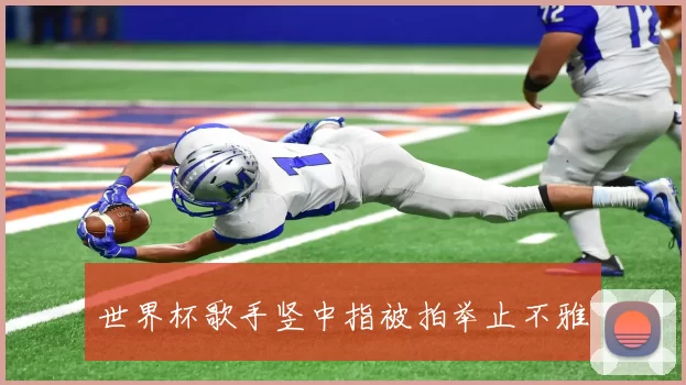 世界杯歌手竖中指被拍举止不雅
