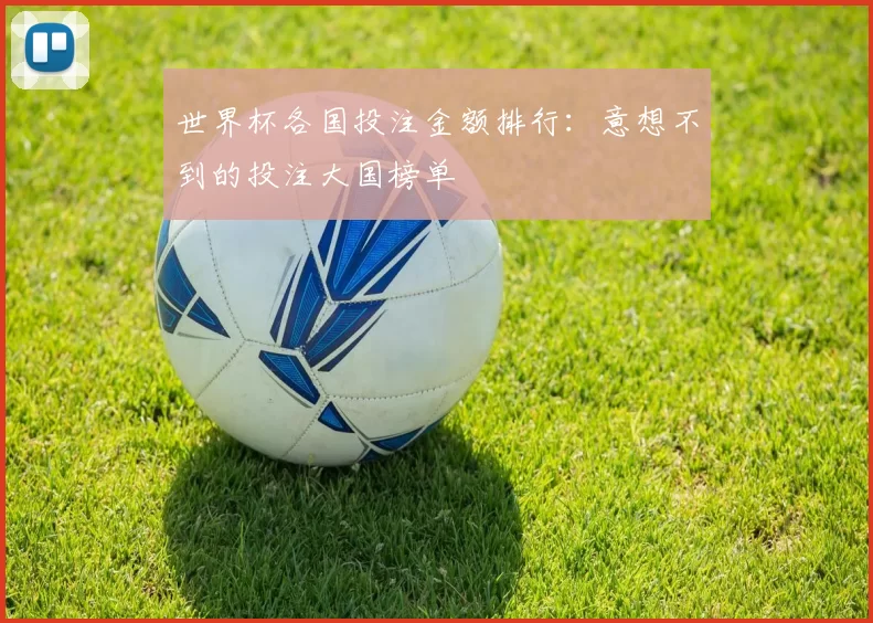 世界杯各国投注金额排行:意想不到的投注大国榜单